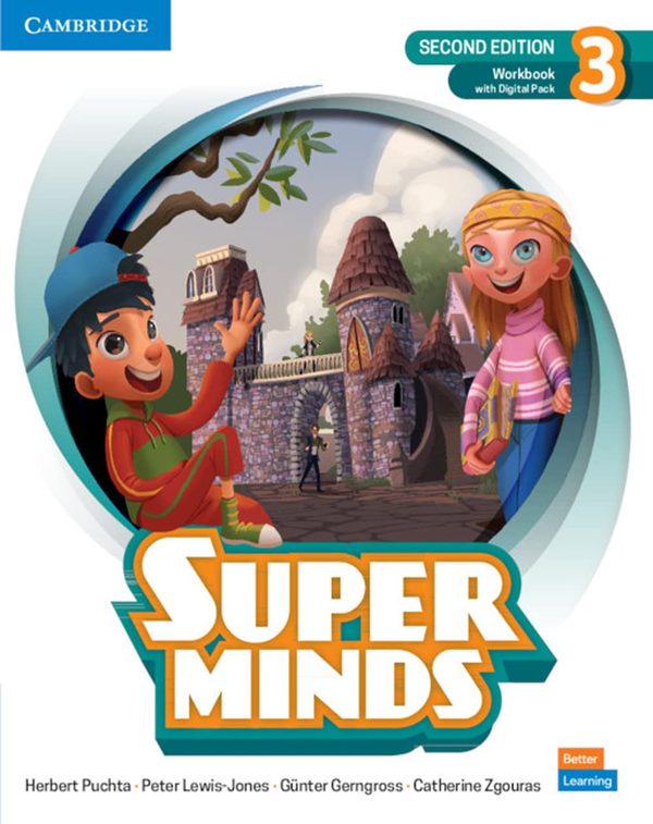 Super Minds Second Edition British English Level 3 Beginners Workbook With Digital Pack
