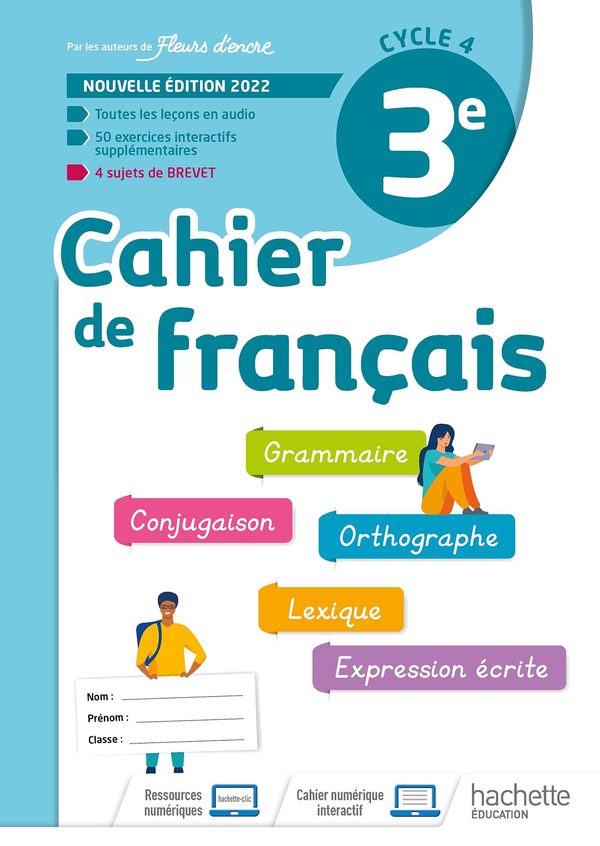 Cahier Francais Cycle 43E