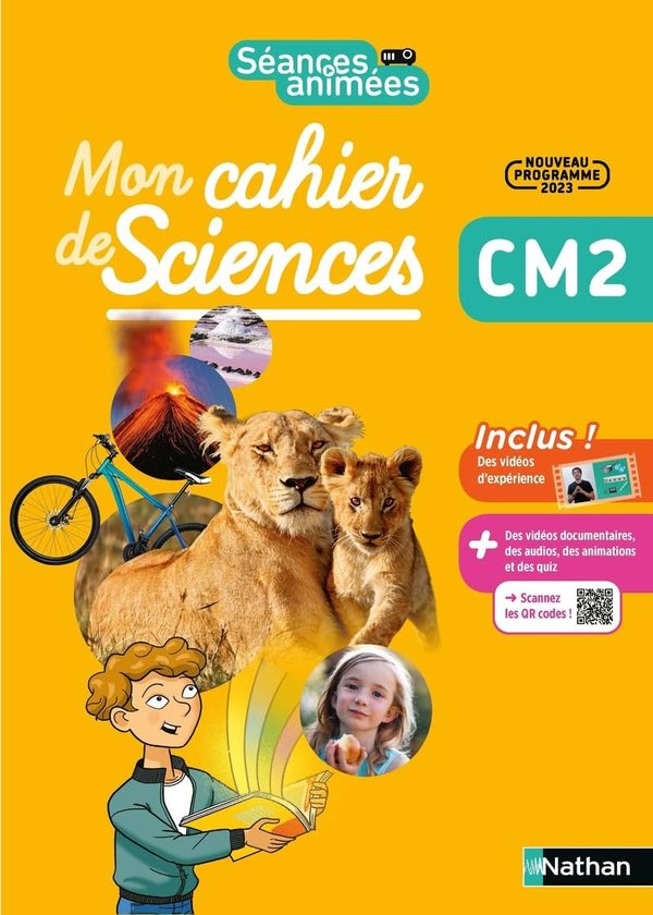 Sciences Et Technologie Seances Animees Mon Cahier De Sciences Cm2 Nathan