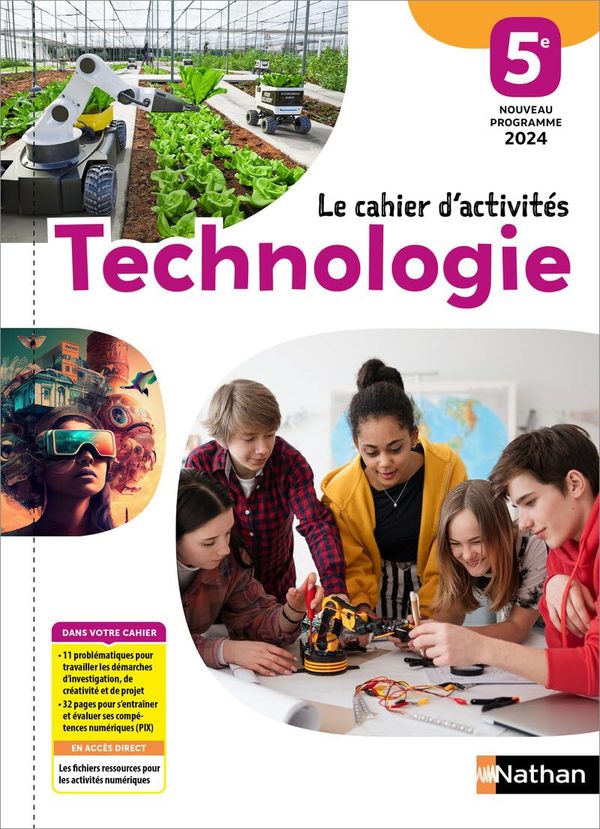 Technologie Cahier D Activites 5Eme Edition 2024 New