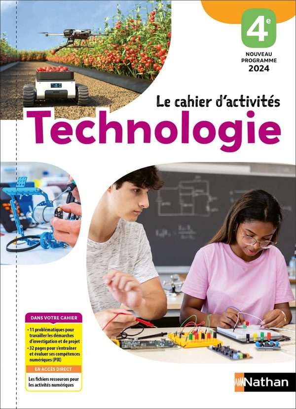 Technologie Cahier D Activites 4Eme Edition 2024 New