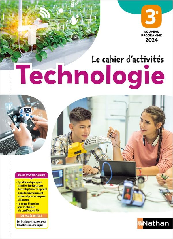 Technologie Cahier D Activites 3Eme Ed 2026