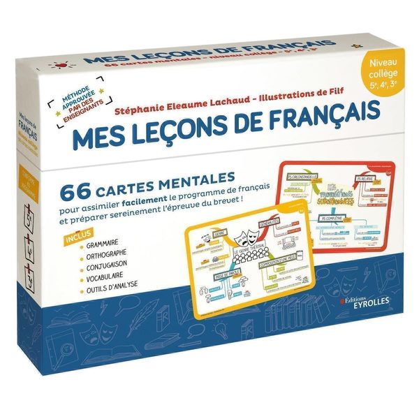 Mes lecons de Francais - 66 cartes