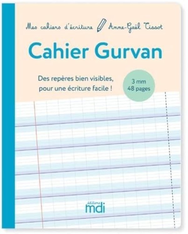 Mes cahiers d'écriture Cahier Gurvan 3mm à la Française
