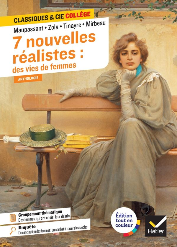 7 nouvelles réalistes : des vies de femmes (Maupassant, Zola, Tinayre, Mirbeau): avec un groupement thématique « Des femmes qui ont choisi l