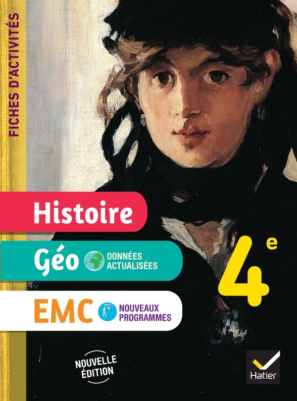 Fiches D Activites Histoire Geographie Emc 4E Ed 2025 Cahier Eleve