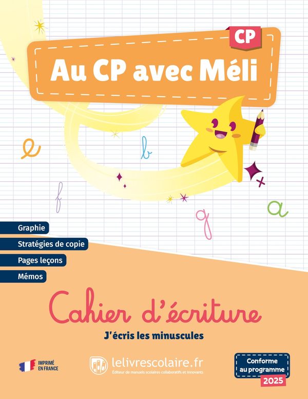 Au Cp Avec Meli Cp Cahier D Ecriture